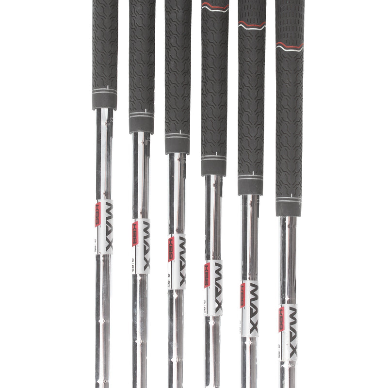 TaylorMade M6 Steel Mens Right Hand Irons 5-PW Regular - KBS Max 85