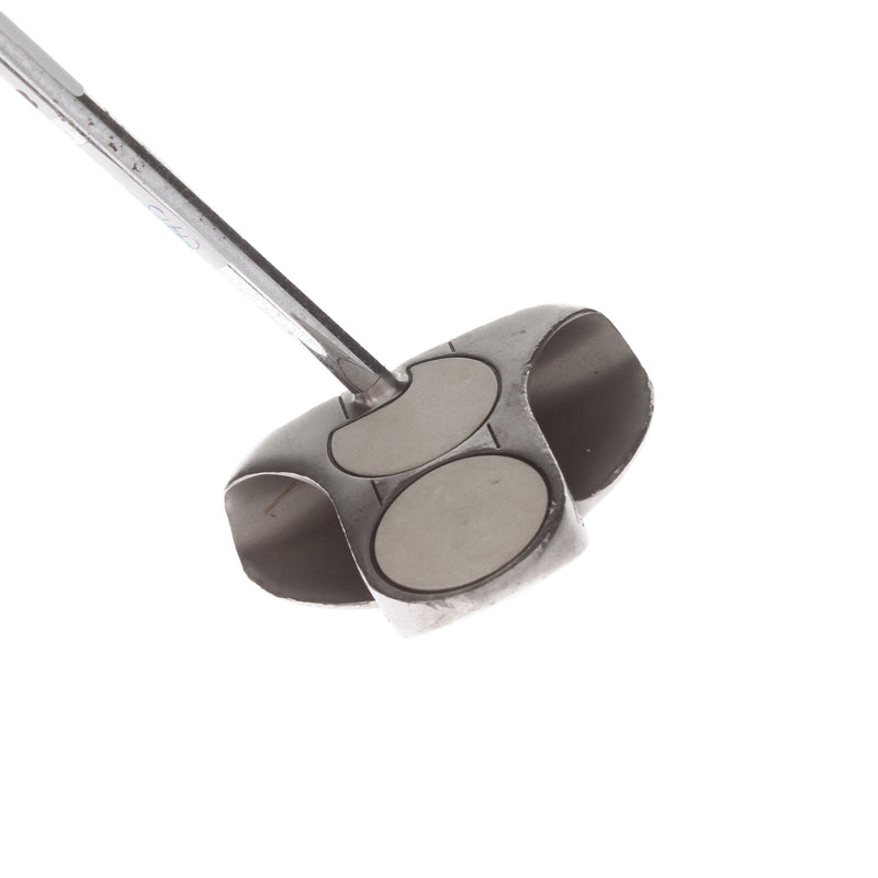 Odyssey White Steel 2-Ball CS Mens Right Hand Putter 35" Mallet - Super Stroke Slim 3.0