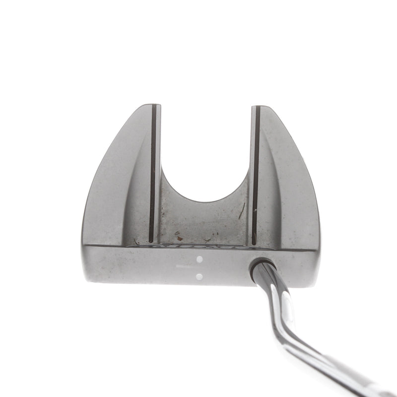 Odyssey White Hot RX V-Line Fang Mens Right Hand Putter 35" Mallet - Super Stroke Slim 3.0