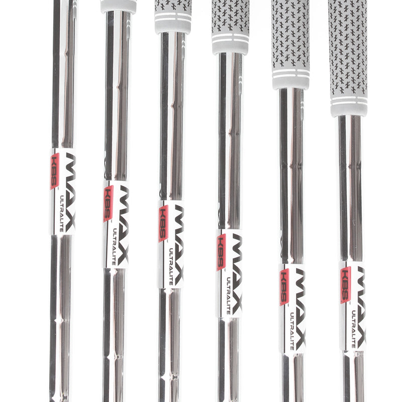Wilson Dynapower Steel Mens Right Hand Irons 5-PW Regular - KBS Max Ultralite