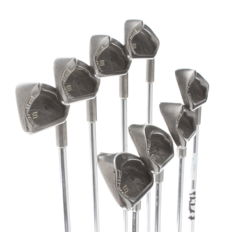 Ping ISI Steel Mens Right Hand Irons 3-SW Black Dot Regular - Ping Cushin