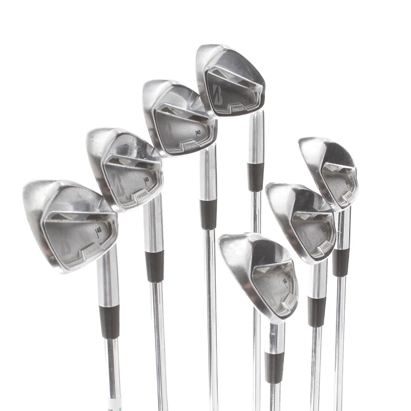 Bridgestone J40 Forged Steel Mens Right Hand Irons 4-PW Regular - Project X 5.5