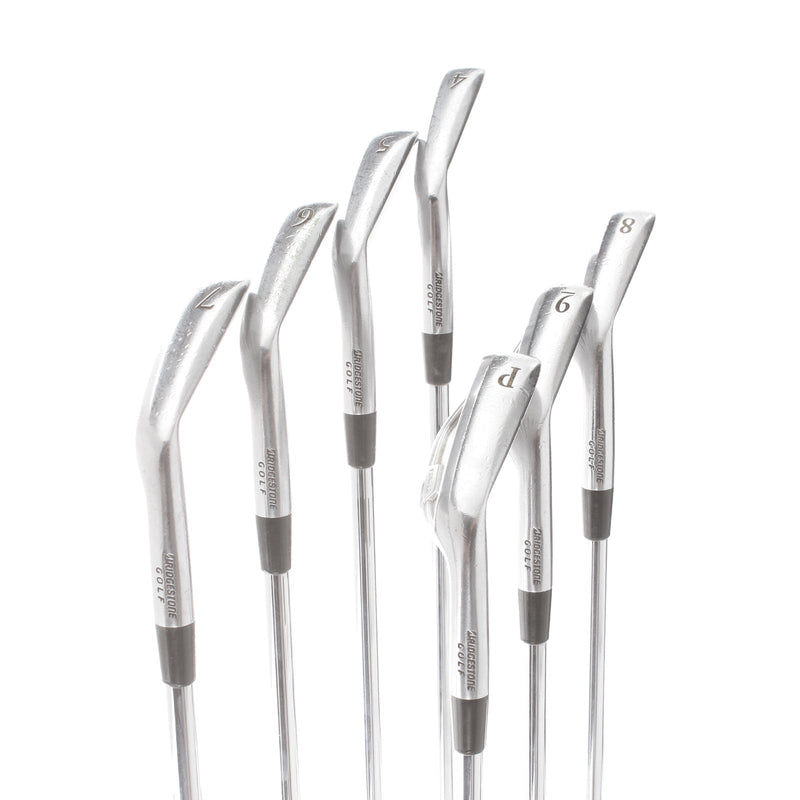 Bridgestone J40 Forged Steel Mens Right Hand Irons 4-PW Regular - Project X 5.5