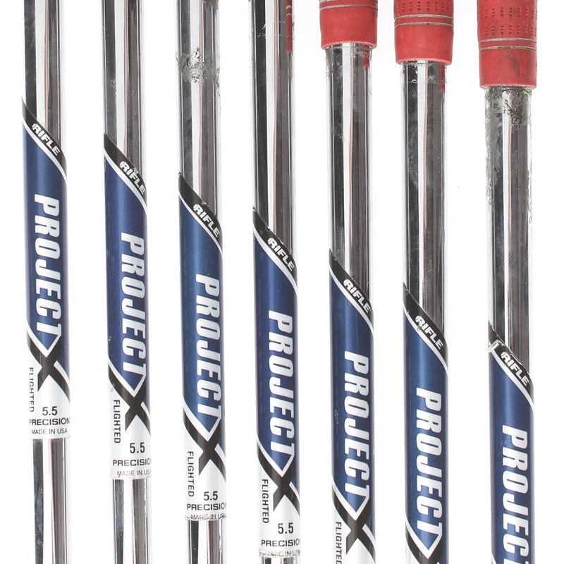 Bridgestone J40 Forged Steel Mens Right Hand Irons 4-PW Regular - Project X 5.5