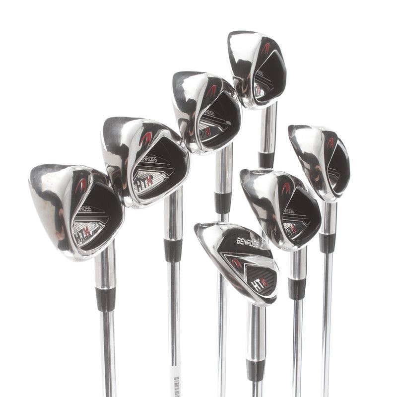 Benross HTX Steel Mens Right Hand Irons 5-SW Regular - Benross