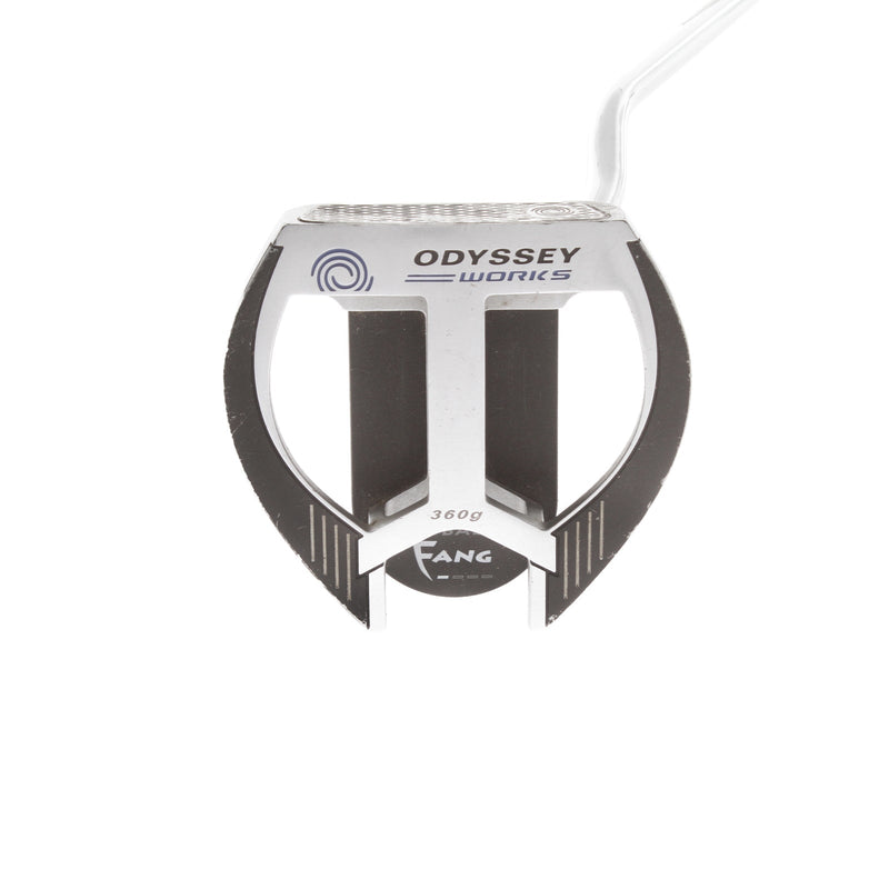 Odyssey Works 2-Ball Fang Mens Right Hand Putter 34" Mallet - Super Stroke Pistol GTR 2.0