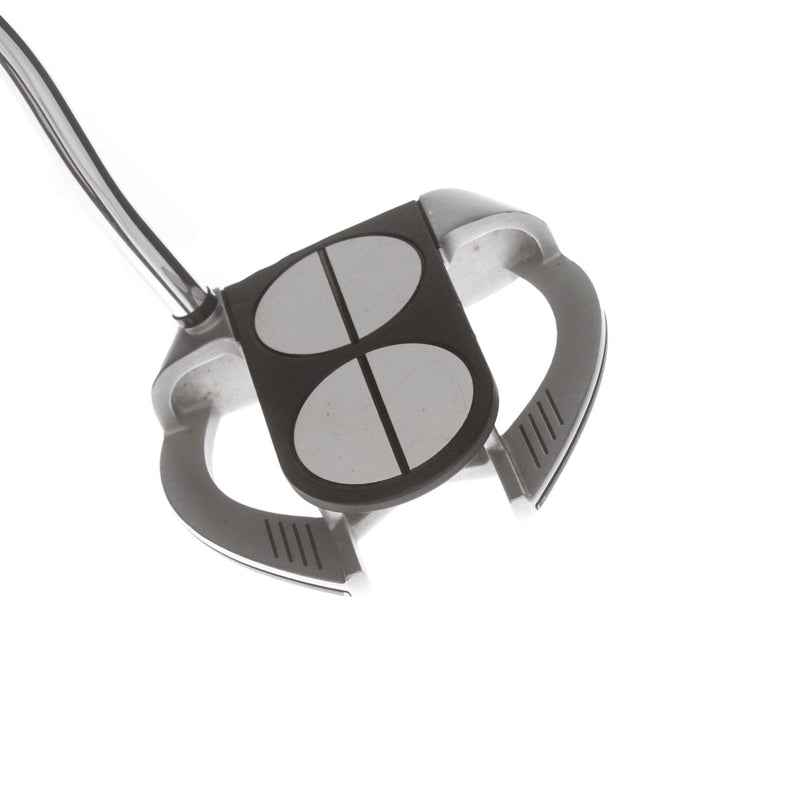 Odyssey Works 2-Ball Fang Mens Right Hand Putter 34" Mallet - Super Stroke Pistol GTR 2.0