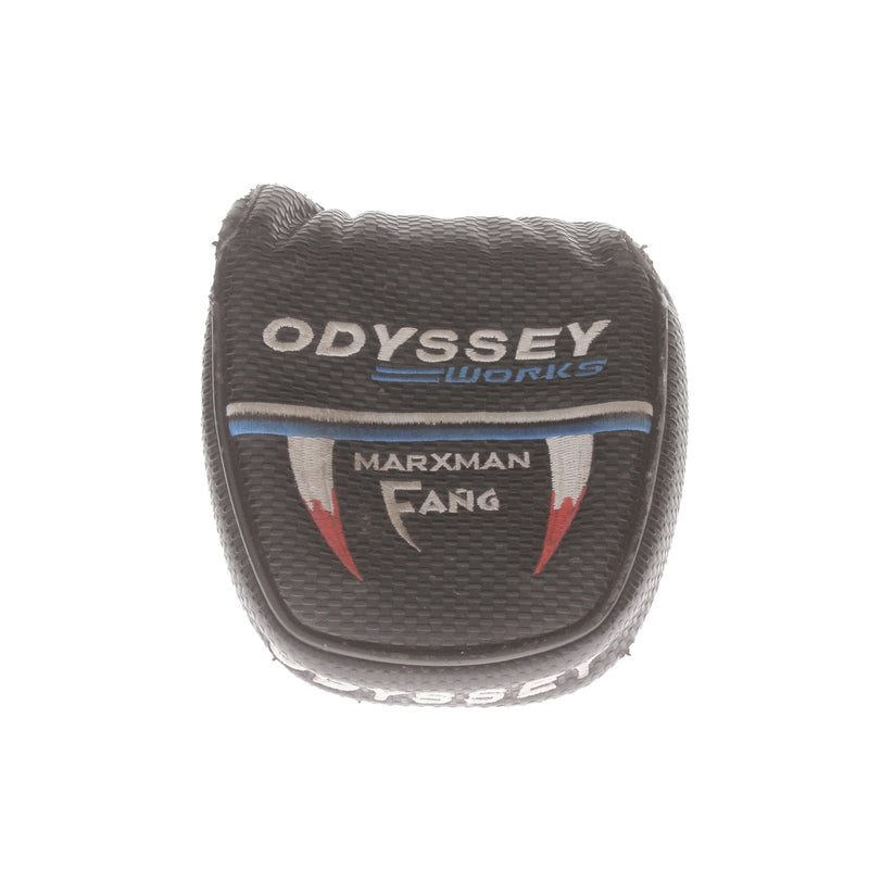 Odyssey Works 2-Ball Fang Mens Right Hand Putter 34" Mallet - Super Stroke Pistol GTR 2.0