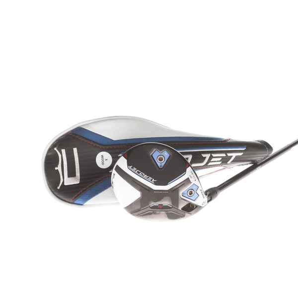 Cobra Aerojet Max Graphite Mens Left Hand Fairway 5 Wood 18.5* Regular - Kai'li Blue 60R
