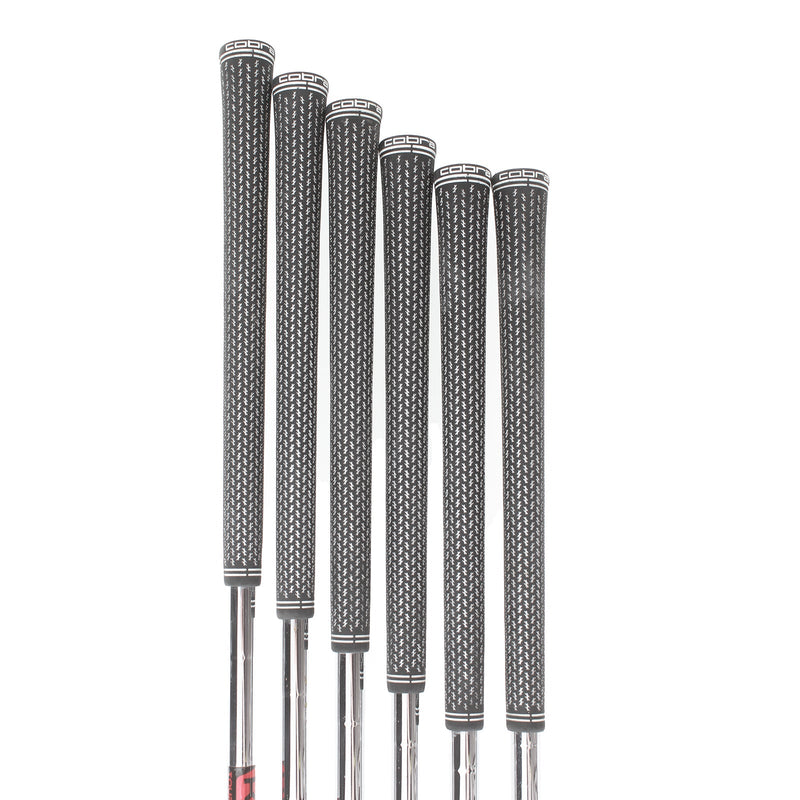 Cobra F9 Speedback Steel Mens Right Hand Irons 5-PW Regular - KBS Tour 90
