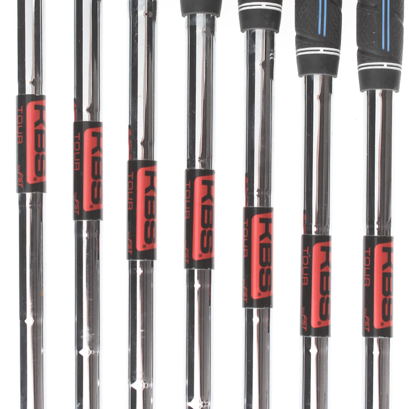 Cobra AMP Forged Steel Mens Right Hand Irons 4-PW Stiff - KBS Tour