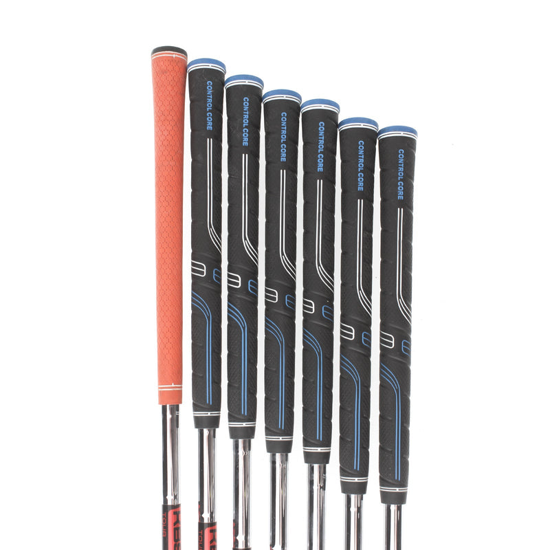 Cobra AMP Forged Steel Mens Right Hand Irons 4-PW Stiff - KBS Tour