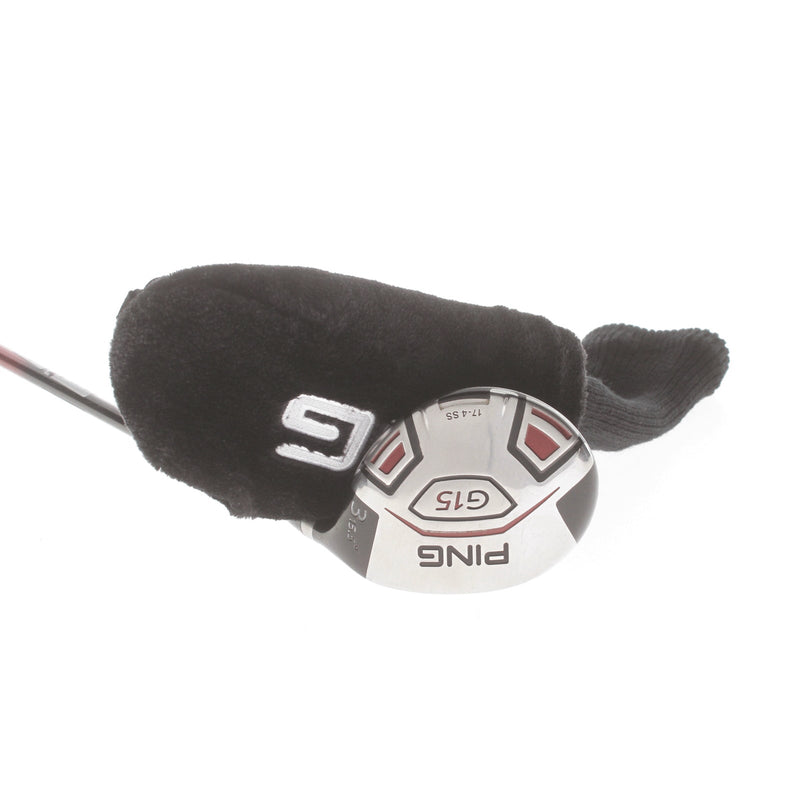 Ping G15 Graphite Mens Right Hand Fairway 3 Wood 13.5* Stiff - Aldila Serrano 75-S