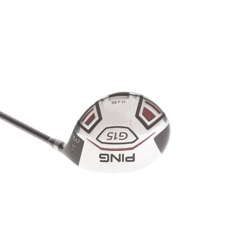 Ping G15 Graphite Mens Right Hand Fairway 3 Wood 13.5* Stiff - Aldila Serrano 75-S