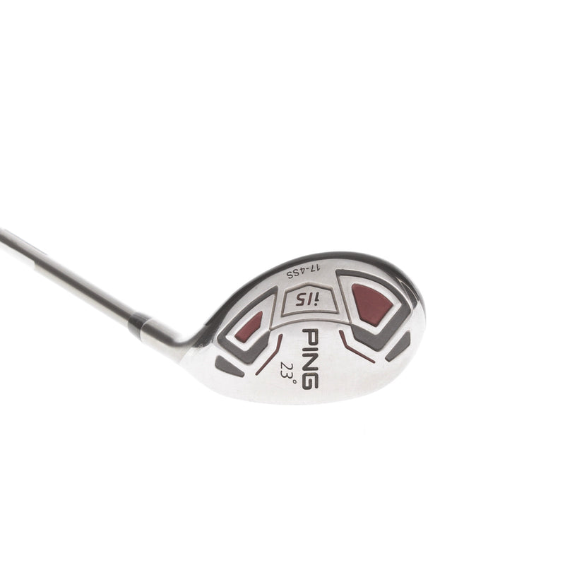 Ping i15 Graphite Mens Right Hand 4 Hybrid 23* Stiff - Ping TFC 700