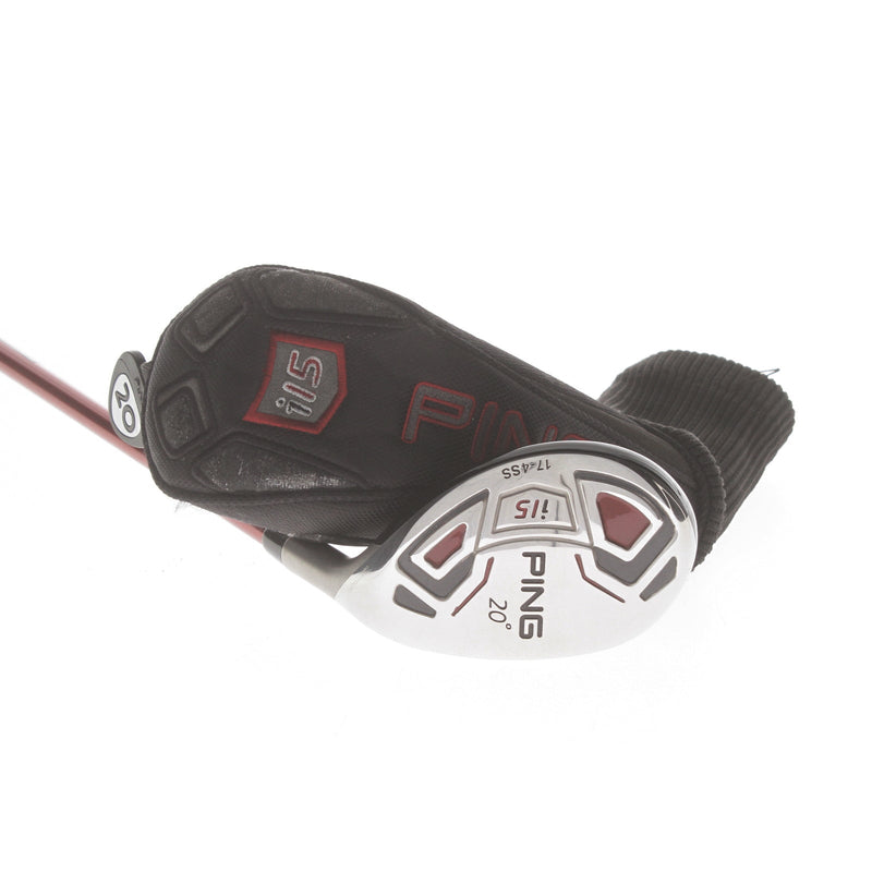 Ping i15 Graphite Mens Right Hand 3 Hybrid 20* Stiff - Aldila DVS 90-S