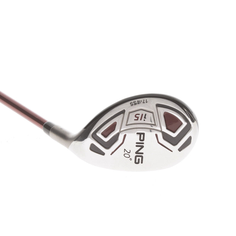 Ping i15 Graphite Mens Right Hand 3 Hybrid 20* Stiff - Aldila DVS 90-S