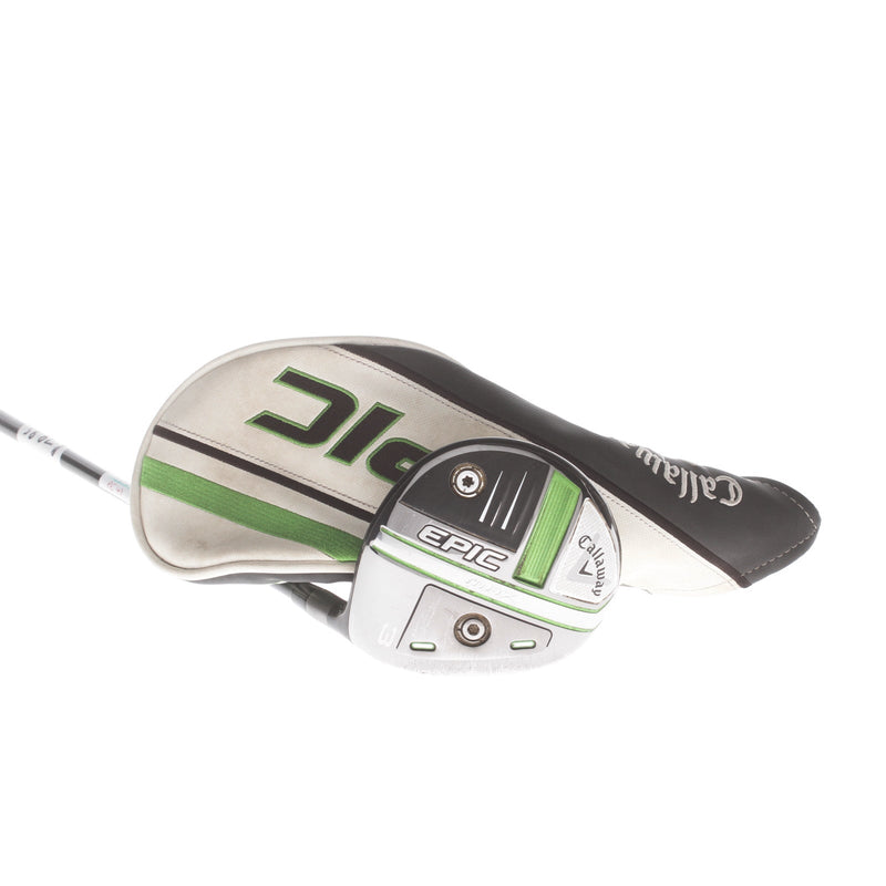 Callaway Epic Max Graphite Mens Right Hand Fairway 3 Wood 15* Stiff - HZRDUS Smoke Green iM10 60g