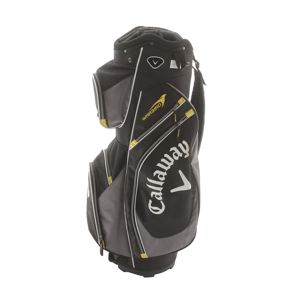 Callaway Warbird Cart Bag - Black/White/Yellow