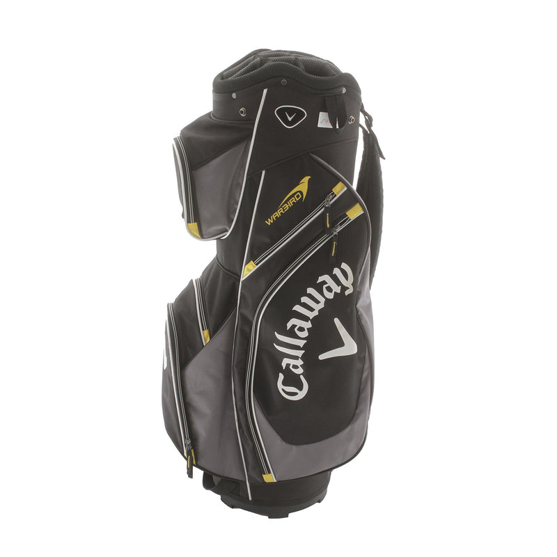 Callaway Warbird Cart Bag - Black/White/Yellow