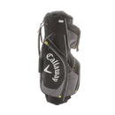 Callaway Warbird Cart Bag - Black/White/Yellow