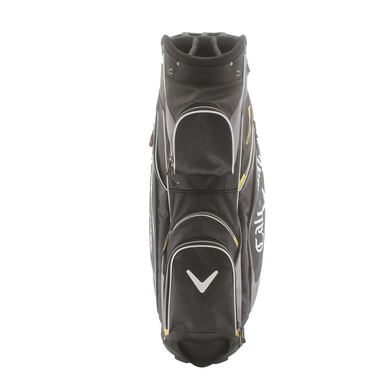 Callaway Warbird Cart Bag - Black/White/Yellow