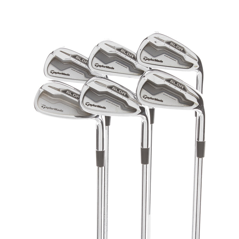 TaylorMade SLDR Steel Mens Right Hand Irons 5-PW Regular - KBS C-Taper 90