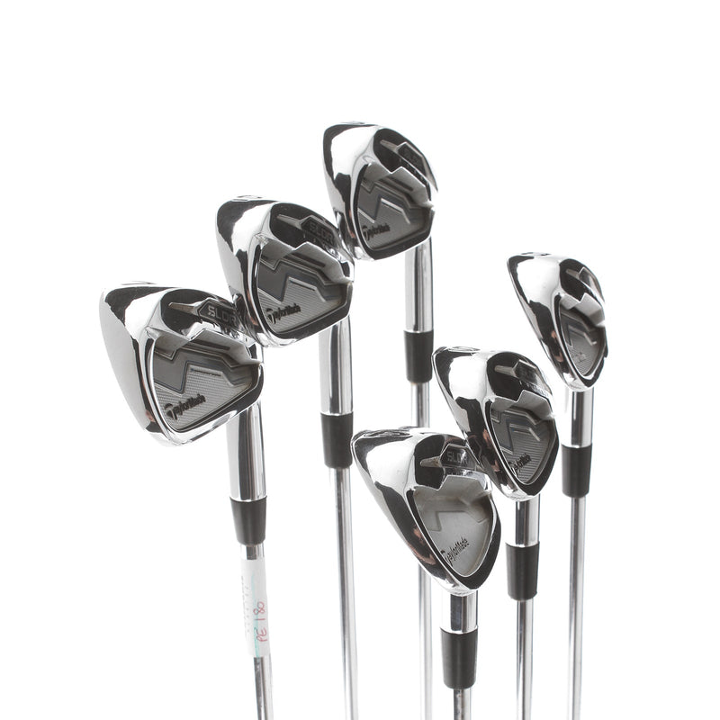 TaylorMade SLDR Steel Mens Right Hand Irons 5-PW Regular - KBS C-Taper 90