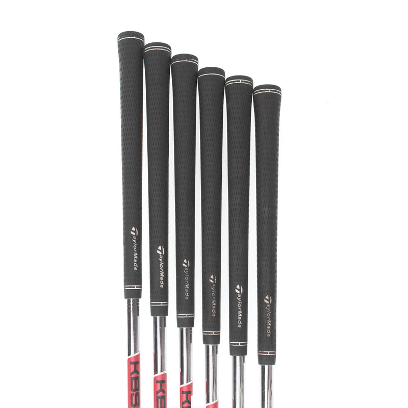 TaylorMade SLDR Steel Mens Right Hand Irons 5-PW Regular - KBS C-Taper 90