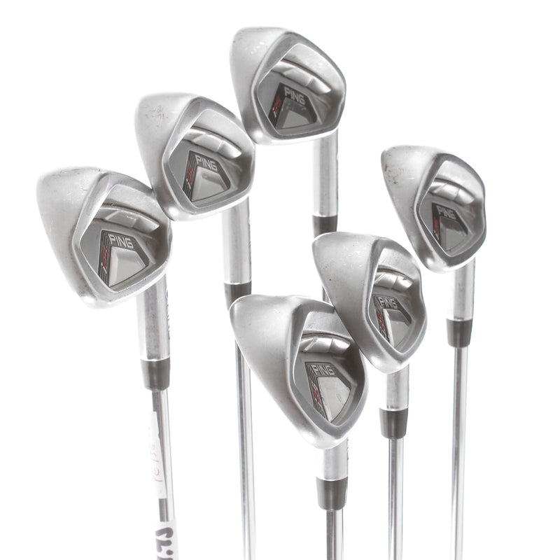 Ping i25 Steel Mens Right Hand Irons 5-PW Blue Dot 1* Upright Stiff - Ping CFS