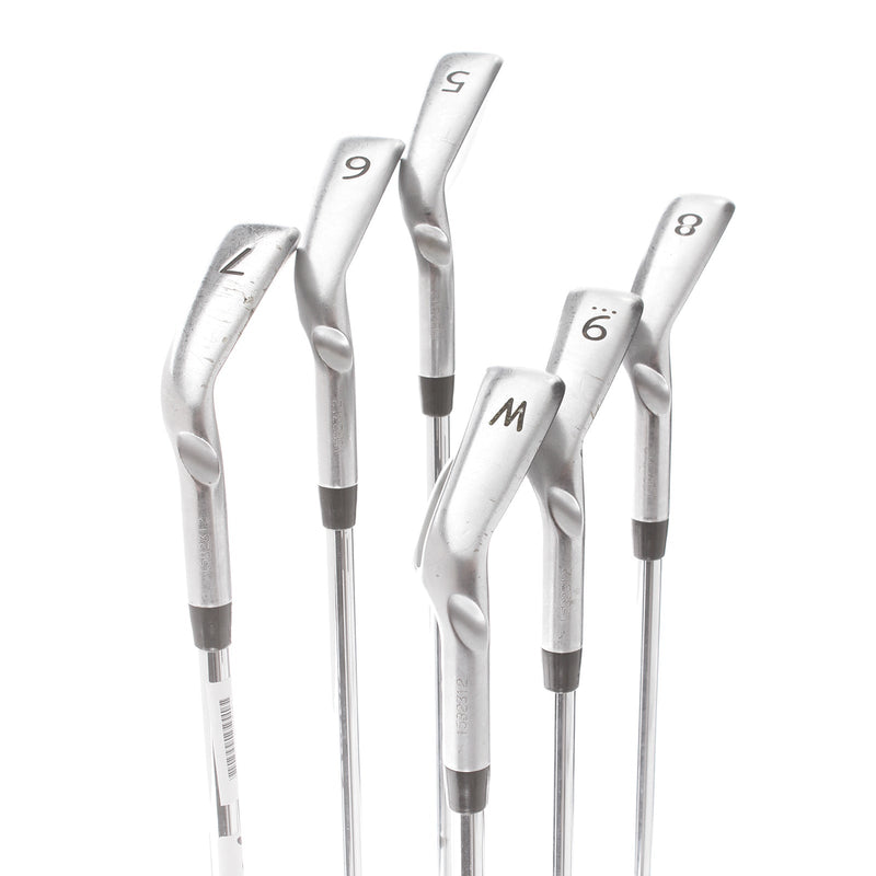 Ping i25 Steel Mens Right Hand Irons 5-PW Blue Dot 1* Upright Stiff - Ping CFS