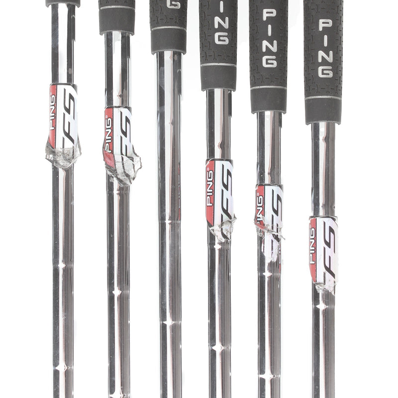 Ping i25 Steel Mens Right Hand Irons 5-PW Blue Dot 1* Upright Stiff - Ping CFS