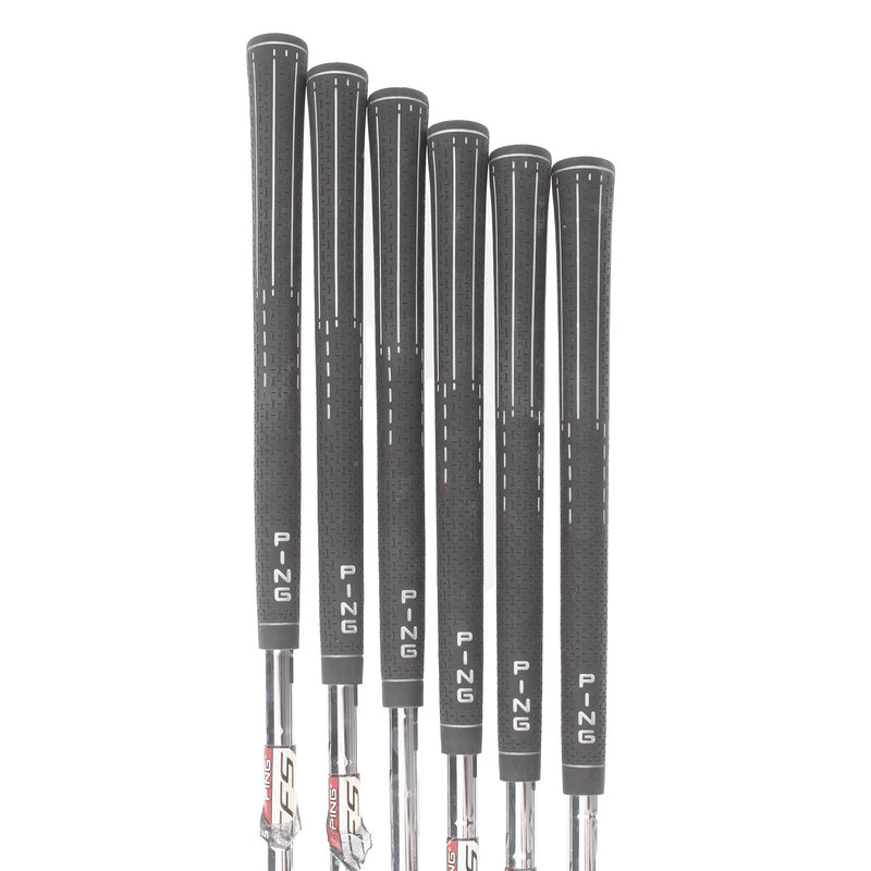 Ping i25 Steel Mens Right Hand Irons 5-PW Blue Dot 1* Upright Stiff - Ping CFS