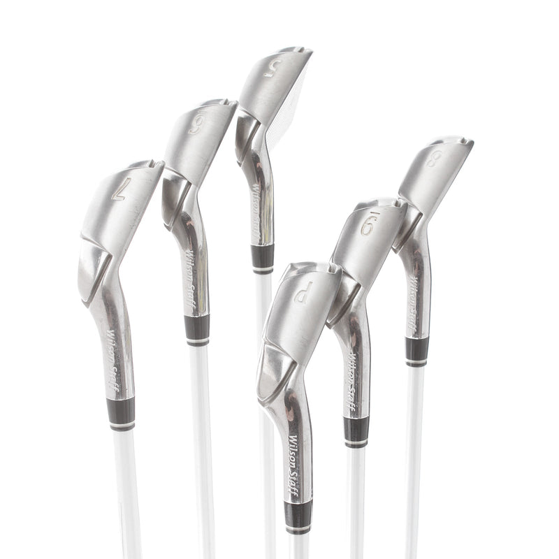 Wilson D200 Graphite Ladies Right Hand Irons 5-PW Ladies - Wilson SL50