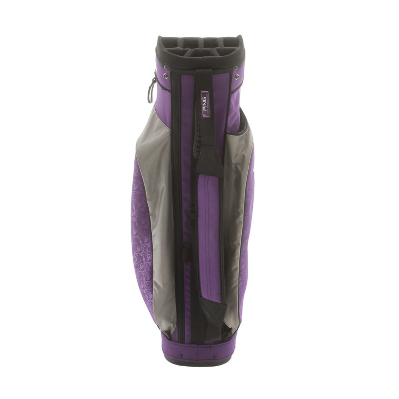 Ping Serene Cart Bag - Purple/Grey
