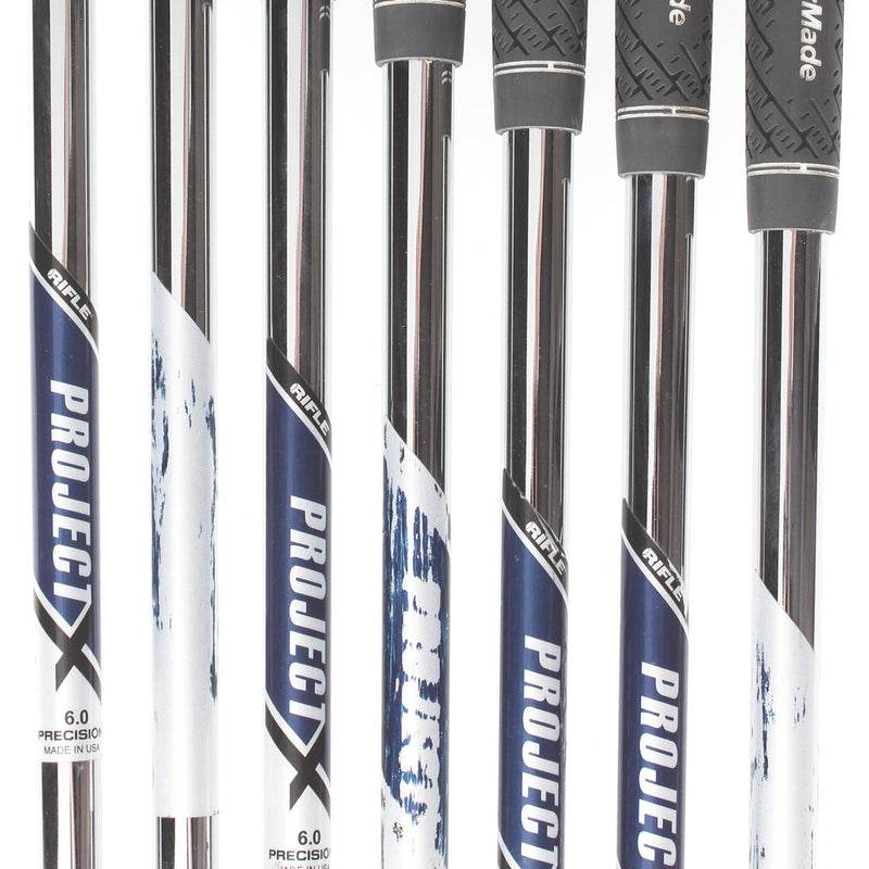 TaylorMade P7MC Steel Mens Right Hand Irons 4-PW Stiff - Project X Rifle 6.0