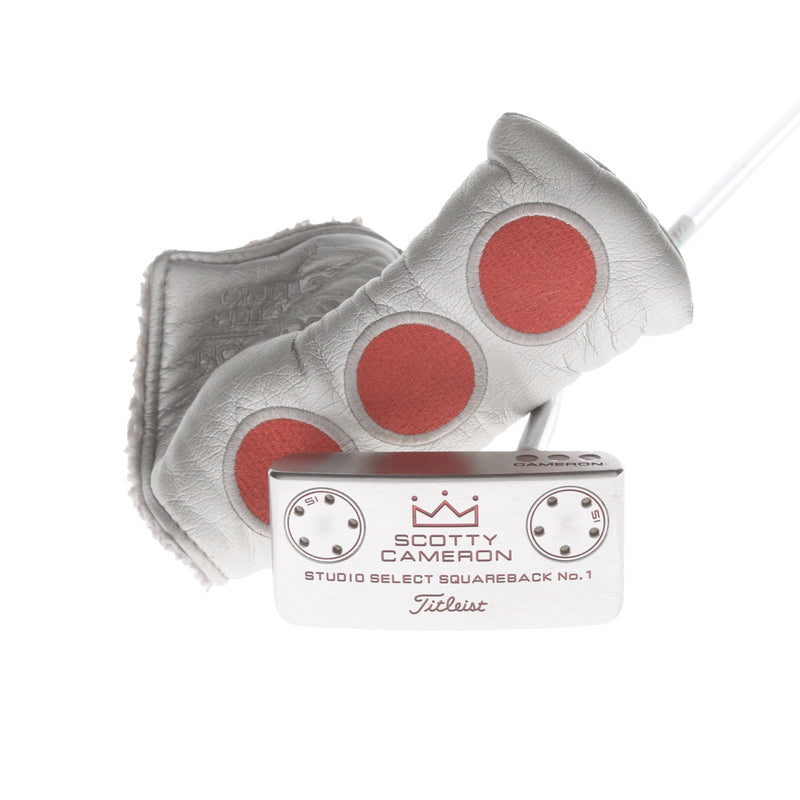 Scotty Cameron Studio Select Squareback 1 Mens Right Hand Putter 34" Mid-Mallet Scotty Cameron - Scotty Cameron