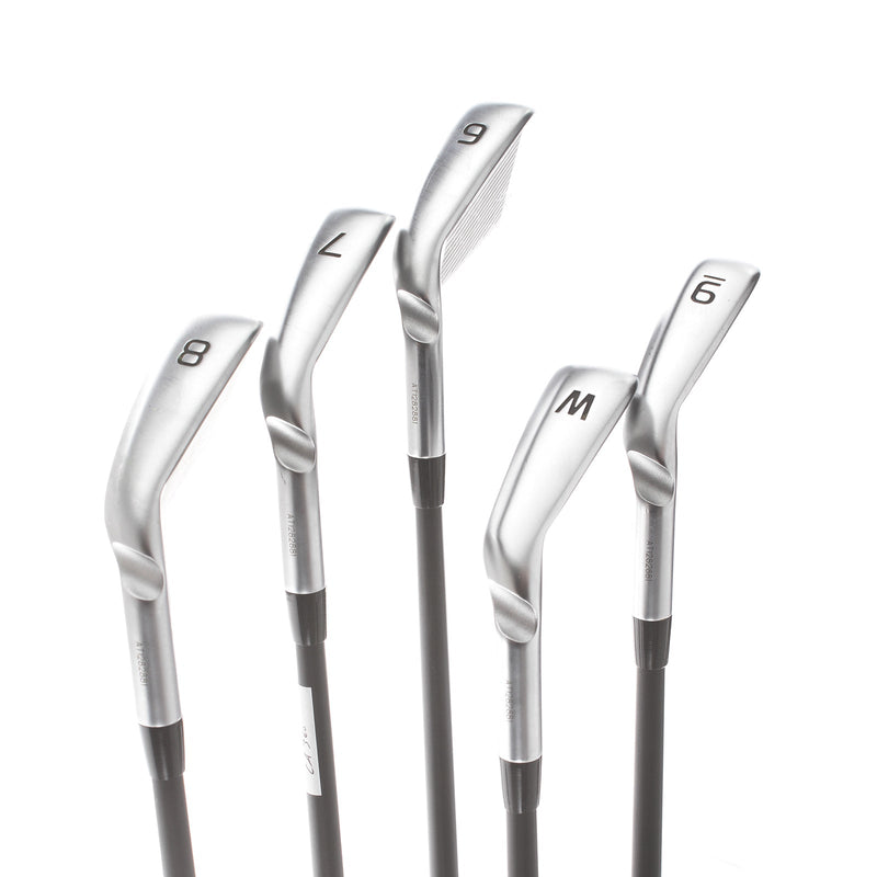 Ping G430 Graphite Mens Right Hand Irons 6-PW Black Dot Stiff - Alta CB AWT