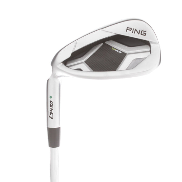 Ping G430 Steel Mens Left Hand Pitching Wedge Green Dot 41* 2* Upright Regular - Ping AWT 2.0