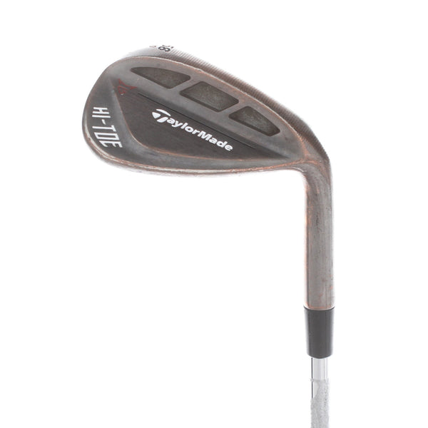 TaylorMade Hi-Toe Raw Steel Mens Right Hand Lob Wedge 58* 10 Bounce Wedge - KBS Hi-Rev 2.0