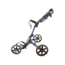 Clicgear Three 3-Wheel Push/Pull Trolley - Black/White