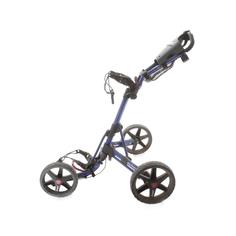 Clicgear Three 3-Wheel Push/Pull Trolley - Black/White