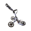 Clicgear Three 3-Wheel Push/Pull Trolley - Black/White