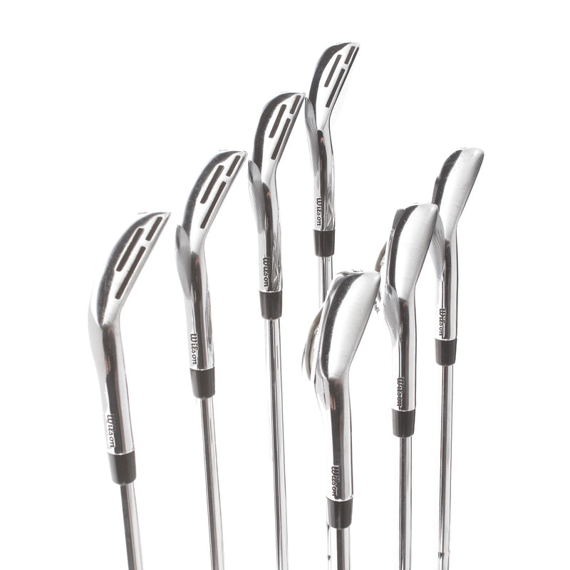 Wilson D9 Forged Steel Mens Right Hand Irons 4-PW Stiff - KBS Tour 120