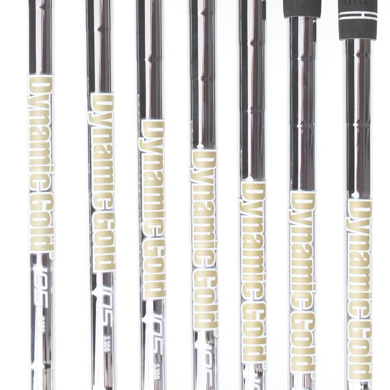 Mizuno JPX 923 Forged Steel Mens Right Hand Irons 4-PW Stiff - Dynamic Gold 105 S300