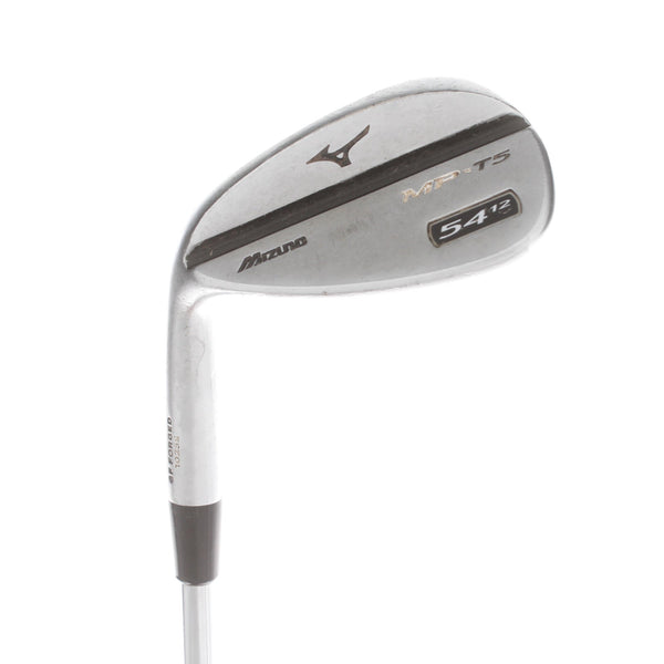 Mizuno MP-T5 Steel Mens Left Hand Sand Wedge 54* 12 Bounce Wedge - Dynamic Gold