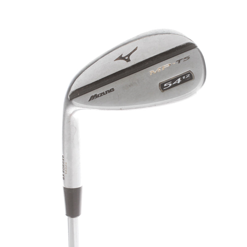 Mizuno MP-T5 Steel Mens Left Hand Sand Wedge 54* 12 Bounce Wedge - Dynamic Gold