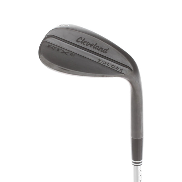 Cleveland RTX6 Zipcore Steel Mens Right Hand Lob Wedge 60* 10 Bounce Mid Grind Wedge - Dynamic Gold Spinner