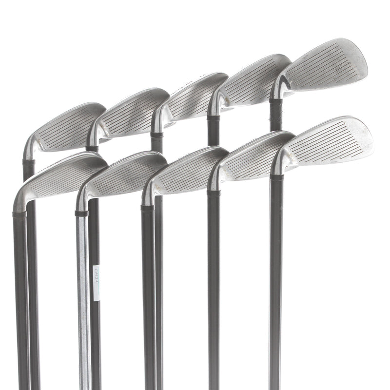 Wilson Deep Red Graphite Mens Right Hand Irons 3-GW+SW Regular - Wilson