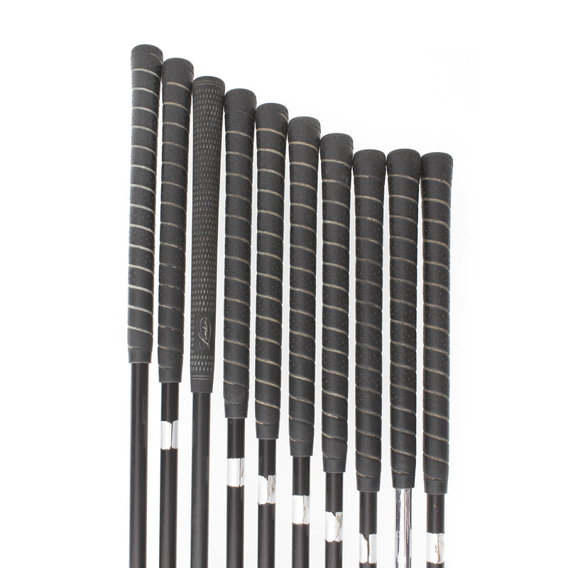 Wilson Deep Red Graphite Mens Right Hand Irons 3-GW+SW Regular - Wilson